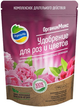 Удобрение для роз и цветов Organic Mix, 850 гр Удобрение для роз и цветов Organic Mix, 850 гр