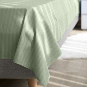 Простыня 2сп поплин (180*215см) Волшебная Ночь 8709/6 Smoke Green *1/12