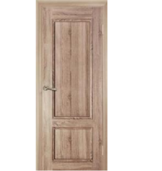 Дверное полотно глухое Двери Гуд ДЕКА, 2000х700х37 мм, дуб светлый